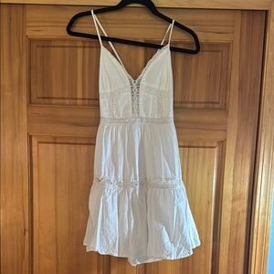 Francesca's Collections White Lace Dress